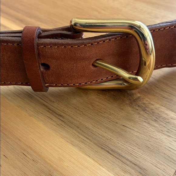J. Crew Neon Braided Leather Belt Size Small - Picture 3 of 4